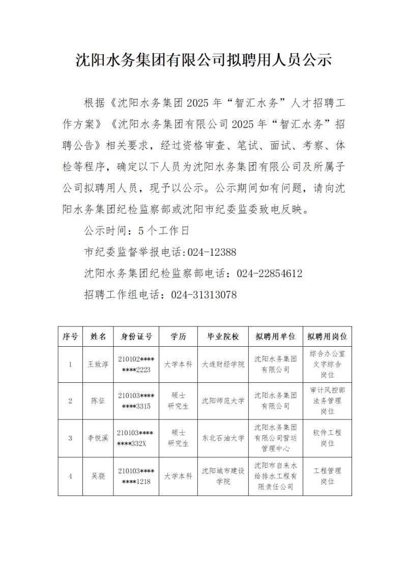 沈陽水務(wù)集團(tuán)有限公司擬聘用人員公示_00.jpg